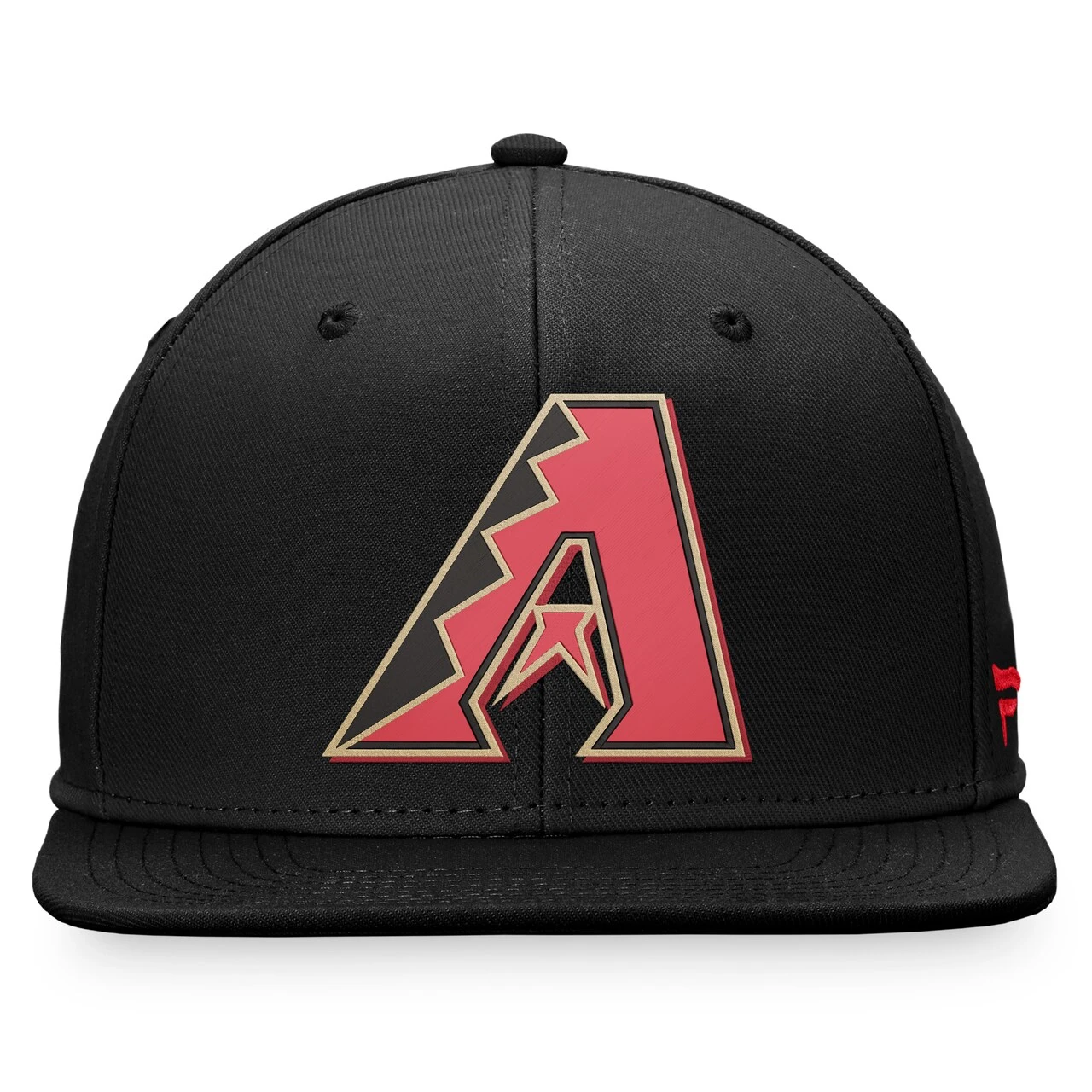 Men's Arizona Diamondbacks Fanatics Branded Black/ State Side Two-Tone Snapback Hat - Image 2