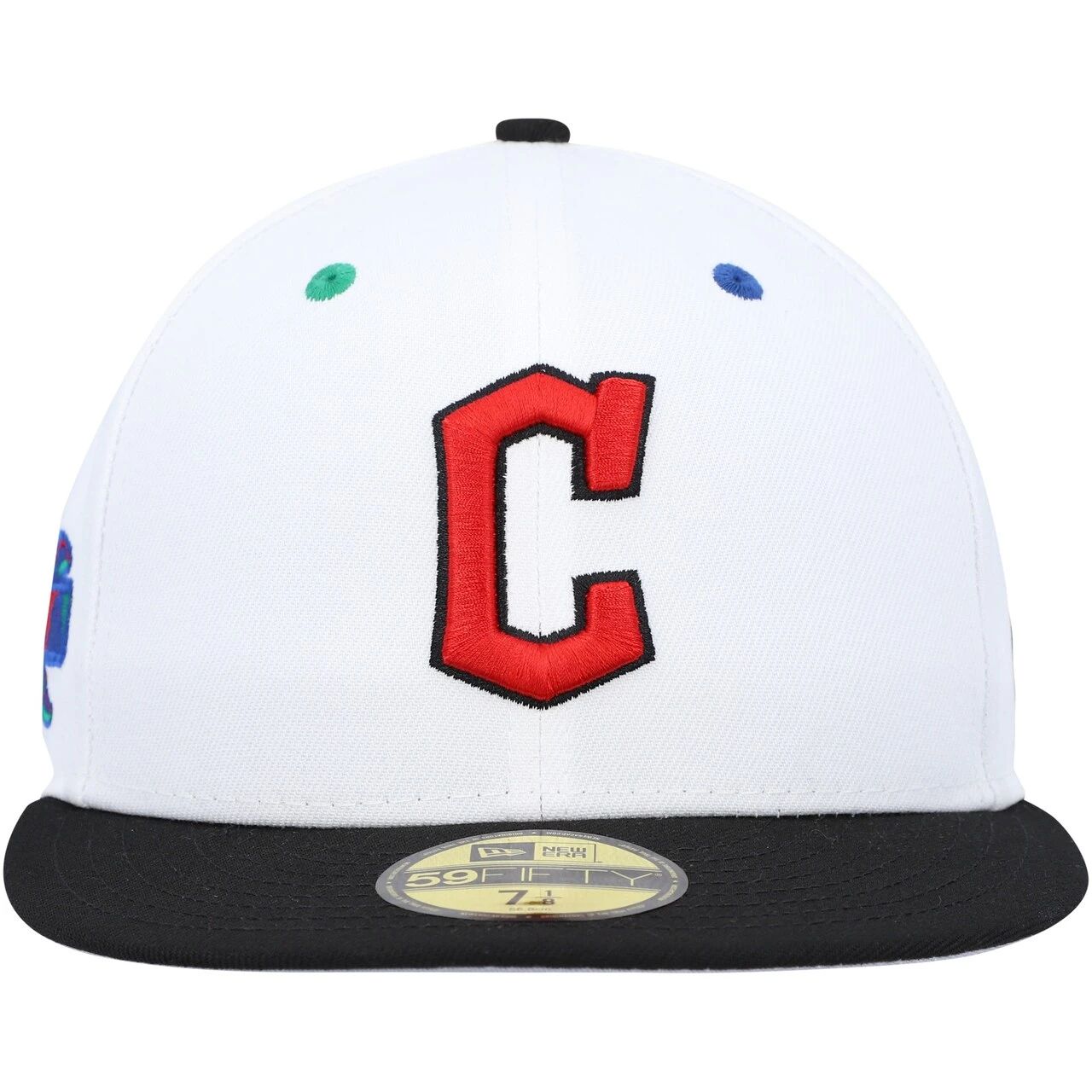 Men's Cleveland Guardians New Era White/Black 2019 MLB All-Star Game Primary Eye 59FIFTY Fitted Hat - Image 2