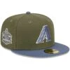 Men's Arizona Diamondbacks New Era Olive/Blue 59FIFTY Fitted Hat