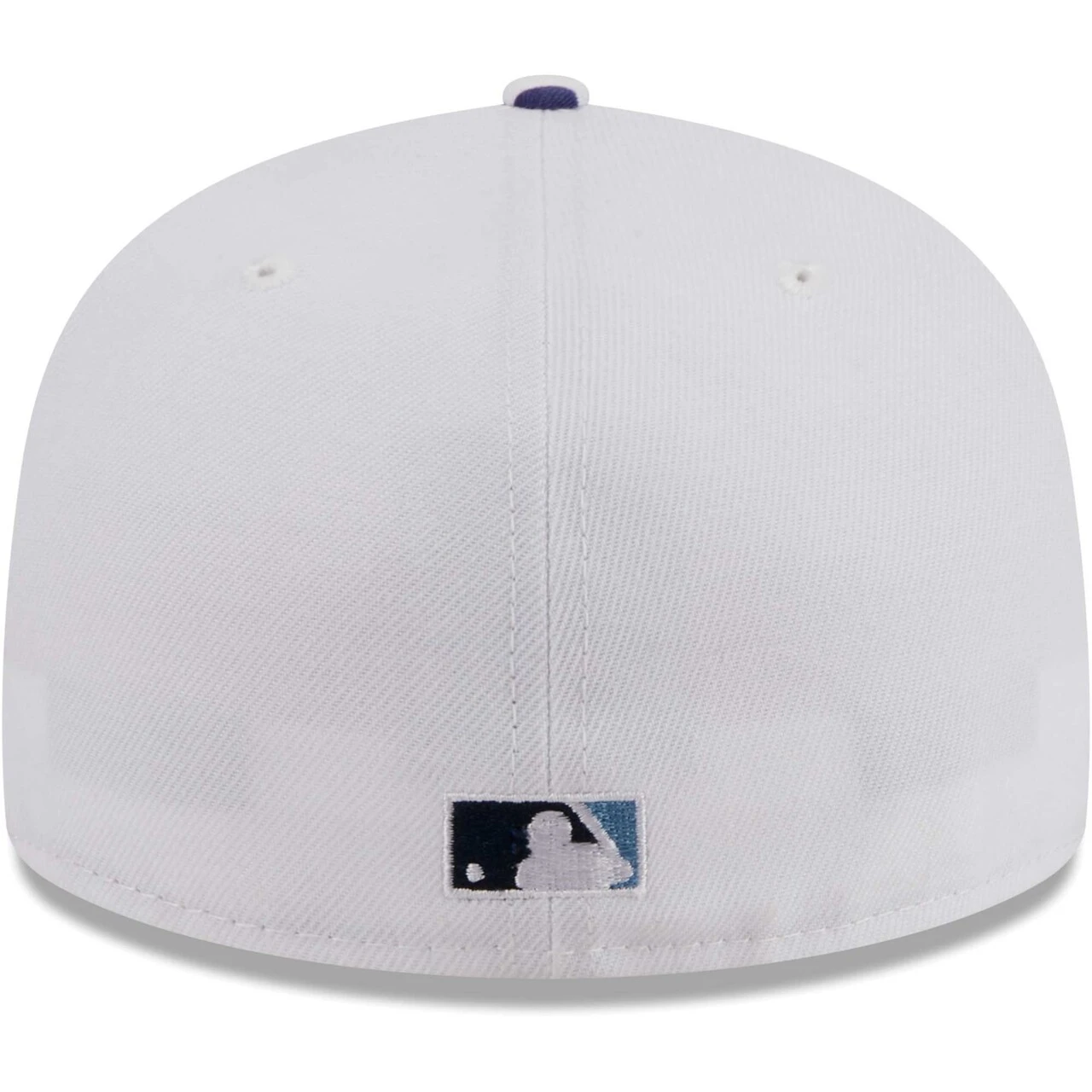 Men's Arizona Diamondbacks New Era White/Blue Flamingo 59FIFTY Fitted Hat - Image 4
