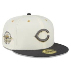 Men's Cincinnati Reds New Era White/Charcoal 1988 MLB All-Star Game Chrome 59FIFTY Fitted Hat