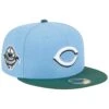 Men's Cincinnati Reds New Era Sky Blue/Cilantro 1988 MLB All-Star Game 59FIFTY Fitted Hat