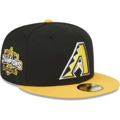 Men's Arizona Diamondbacks New Era Black/Gold 59FIFTY Fitted Hat