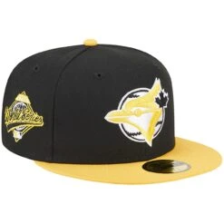 Men's Toronto Blue Jays New Era Black/Gold 59FIFTY Fitted Hat