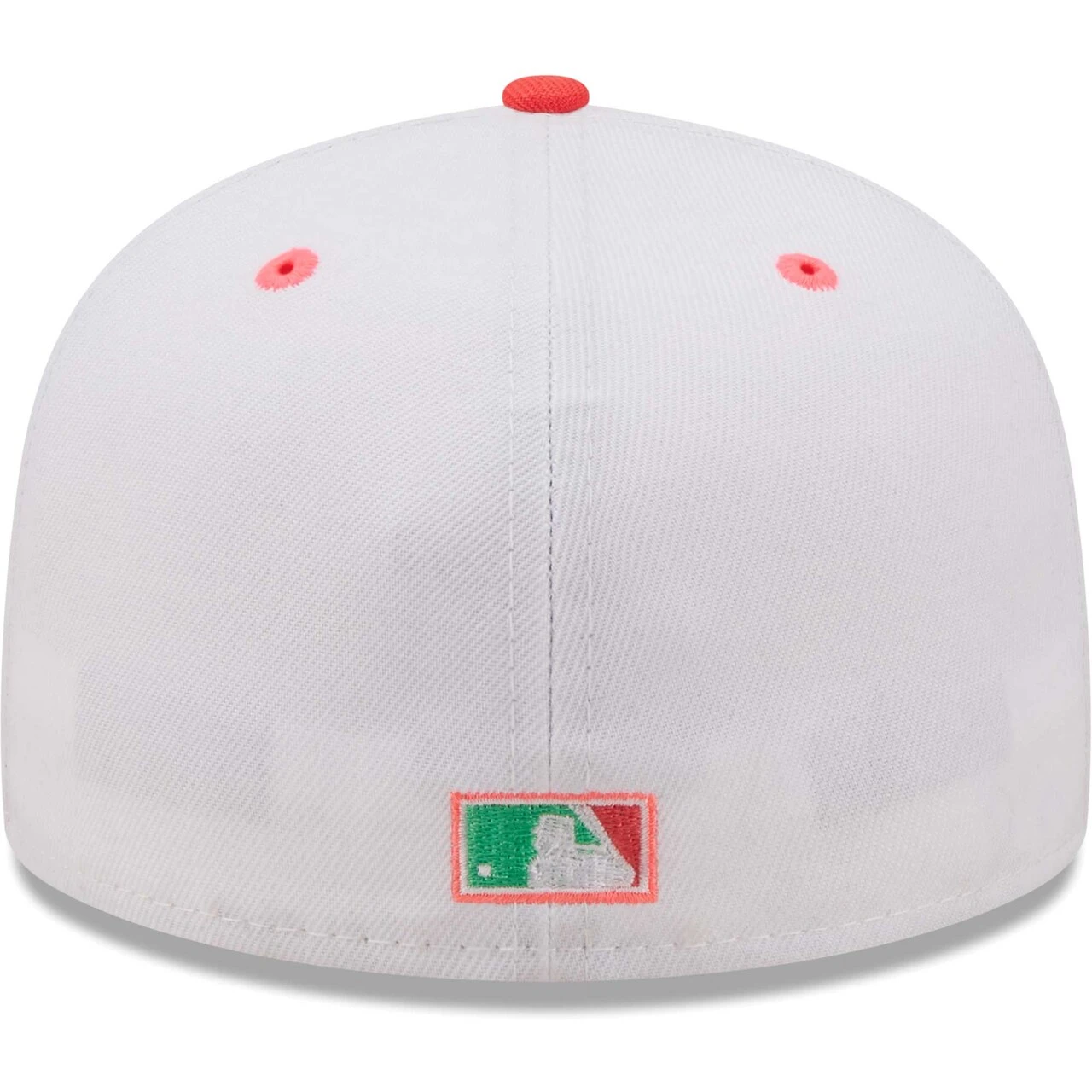 Men's Cincinnati Reds New Era White/Green Inaugural Season At Great American Ballpark Watermelon Lolli 59FIFTY Fitted Hat - Image 4