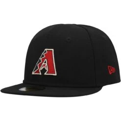 Infant Arizona Diamondbacks New Era Black My First 59FIFTY Fitted Hat