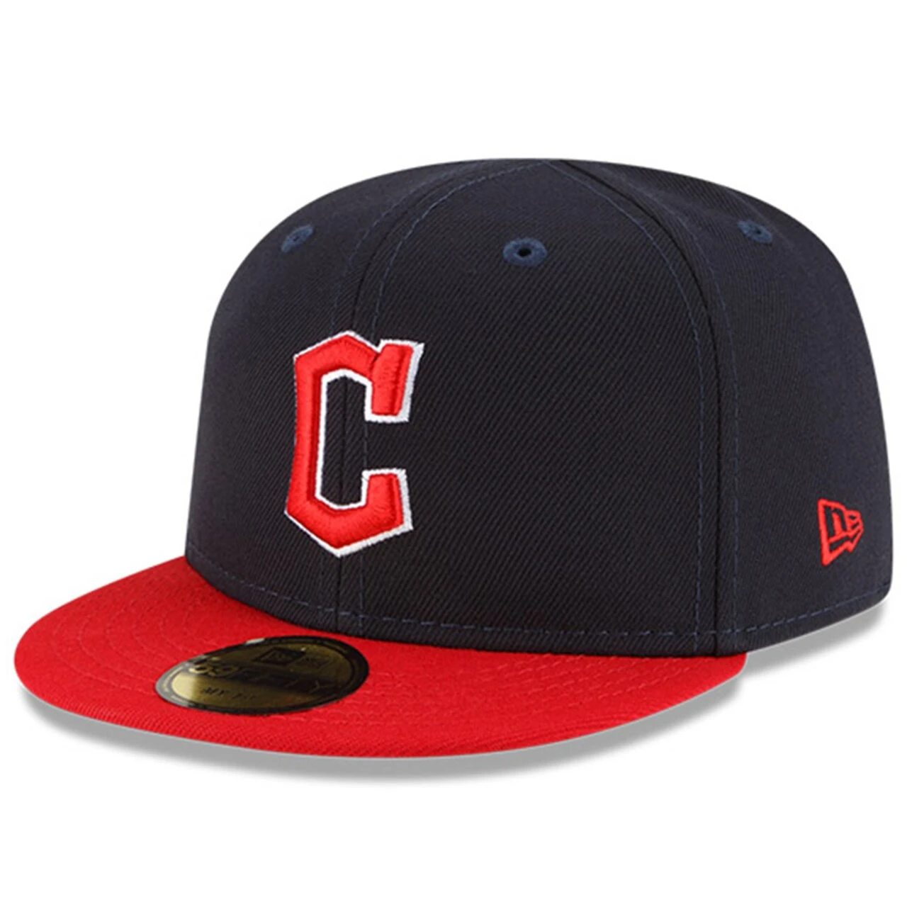 Infant Cleveland Guardians New Era Navy My First 59FIFTY Fitted Hat