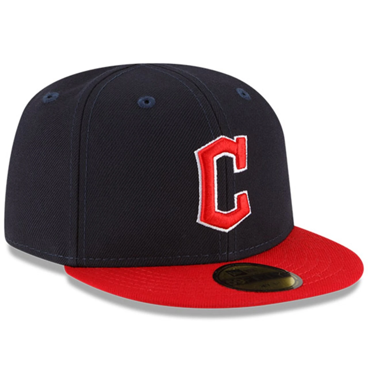 Infant Cleveland Guardians New Era Navy My First 59FIFTY Fitted Hat - Image 3