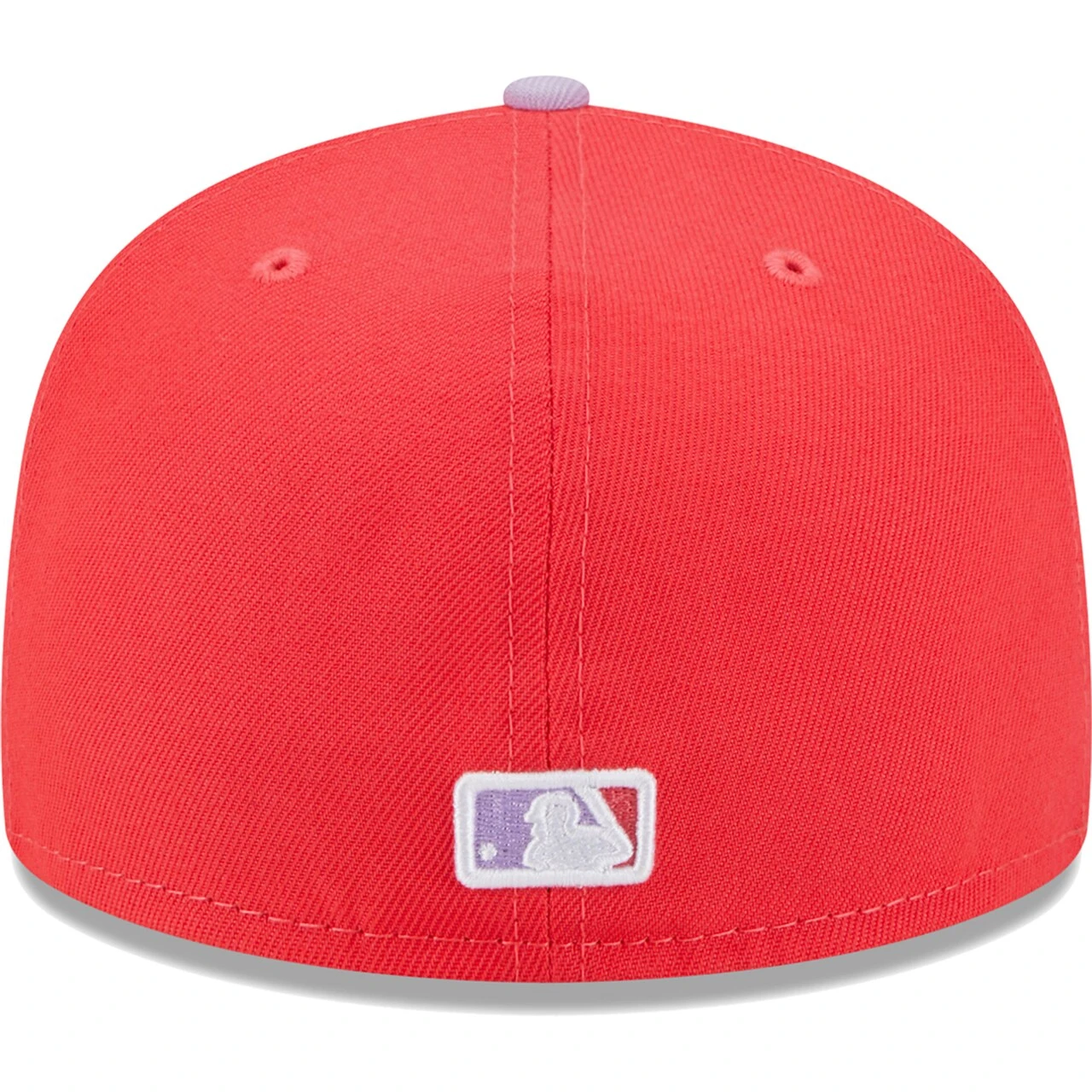 Men's Toronto Blue Jays New Era Red/Lavender Spring Color Two-Tone 59FIFTY Fitted Hat - Image 4
