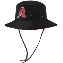 Men's Arizona Diamondbacks '47 Black Panama Pail Bucket Hat