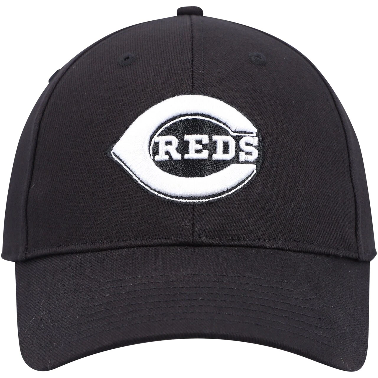 Men's Cincinnati Reds Black '47 All-Star Adjustable Hat - Image 2