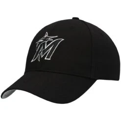 Men's Miami Marlins Black '47 All-Star Adjustable Hat