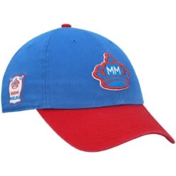 Men's Miami Marlins '47 Blue City Connect Clean Up Adjustable Hat