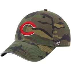 Men's Cincinnati Reds '47 Camo Clean Up Adjustable Hat