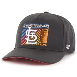 Men's St. Louis Cardinals '47 Charcoal 2023 Spring Training Reflex Hitch Snapback Hat