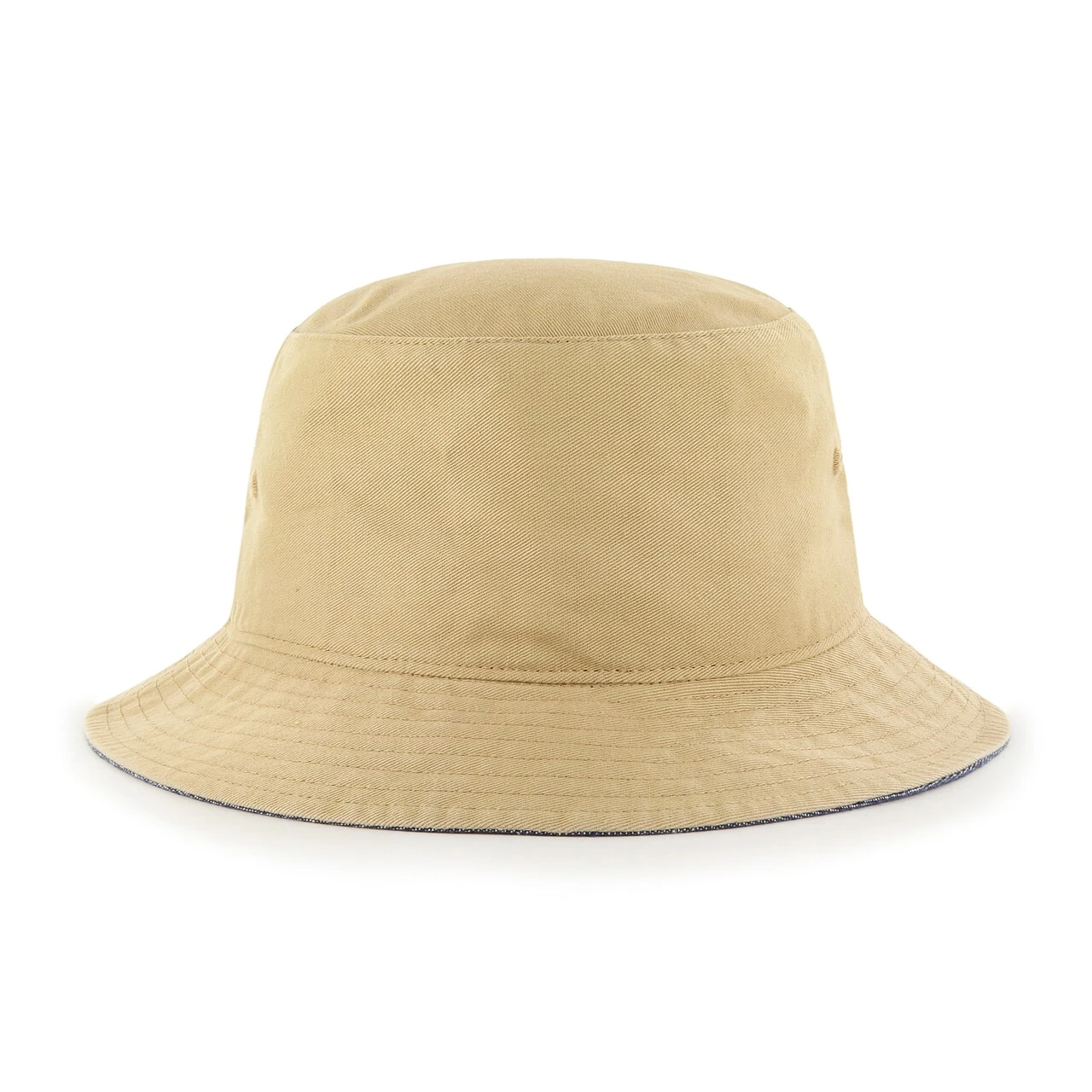 Men's Cleveland Guardians '47 Khaki Chambray Ballpark Bucket Hat - Image 2