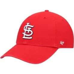 Men's St. Louis Cardinals '47 Red Heritage Clean Up Adjustable Hat