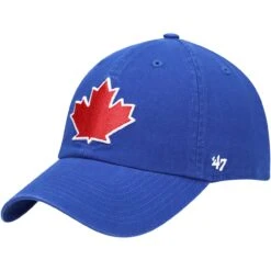 Men's Toronto Blue Jays '47 Royal Leaf Clean Up Adjustable Hat