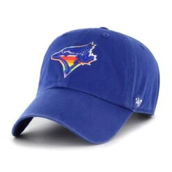 Men's Toronto Blue Jays '47 Royal Team Pride Clean Up Adjustable Hat