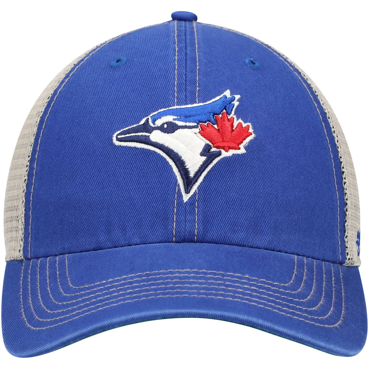 Men's Toronto Blue Jays '47 Royal Trawler Clean Up Trucker Snapback Hat - Image 2