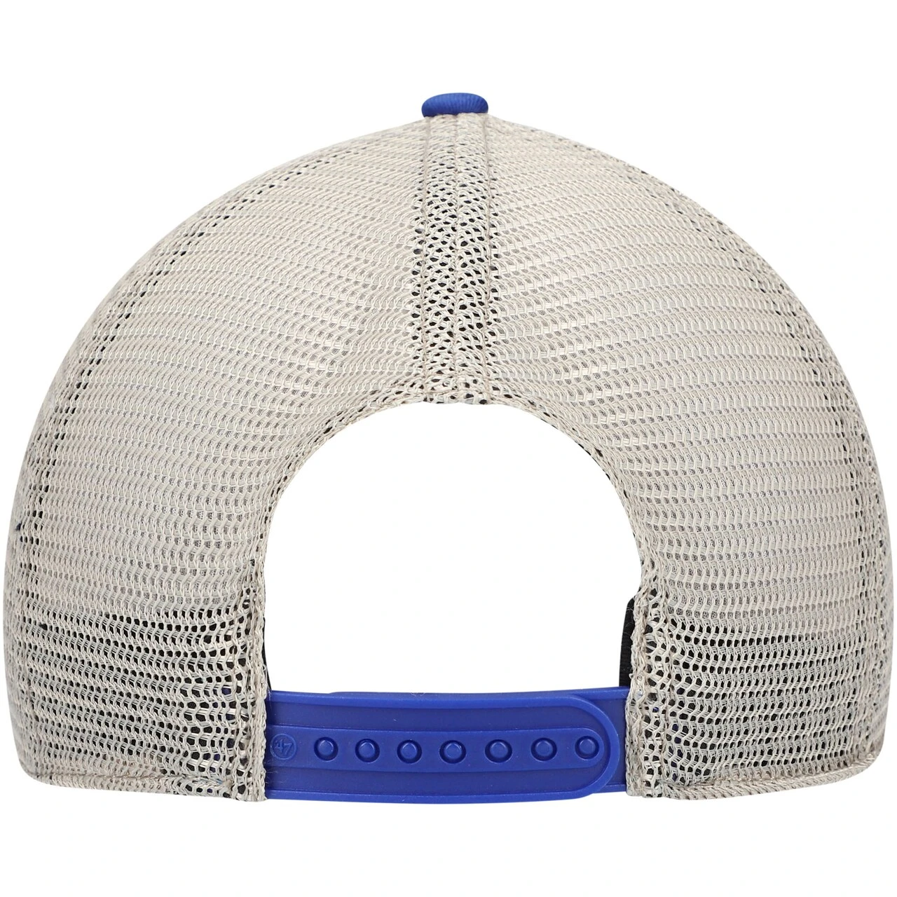 Men's Toronto Blue Jays '47 Royal Trawler Clean Up Trucker Snapback Hat - Image 4