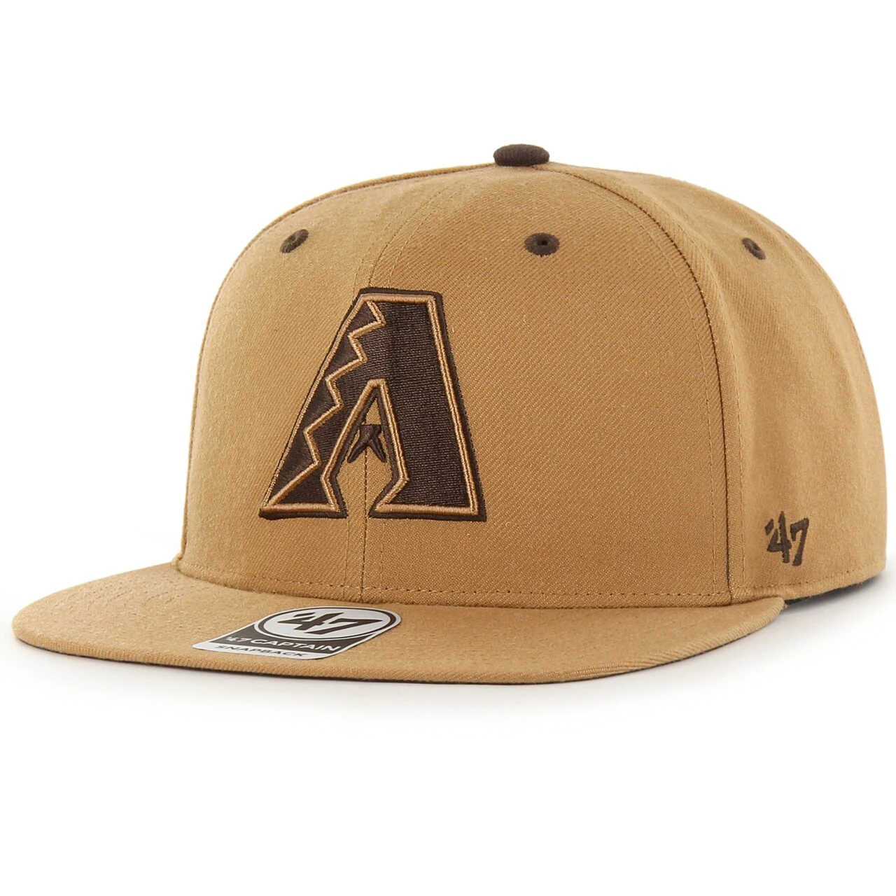 Men's Arizona Diamondbacks '47 Toffee Captain Snapback Hat