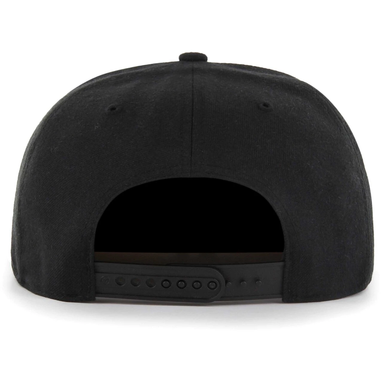 Men's Toronto Blue Jays '47 Black On Black Sure Shot Captain Snapback Hat - Image 3