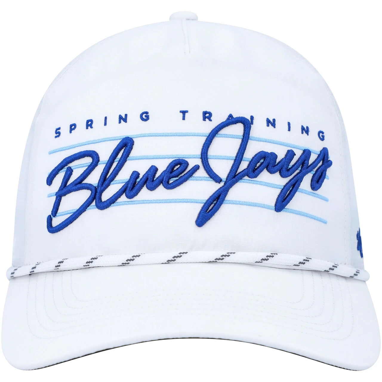 Men's Toronto Blue Jays '47 White Downburst Hitch Snapback Hat - Image 2