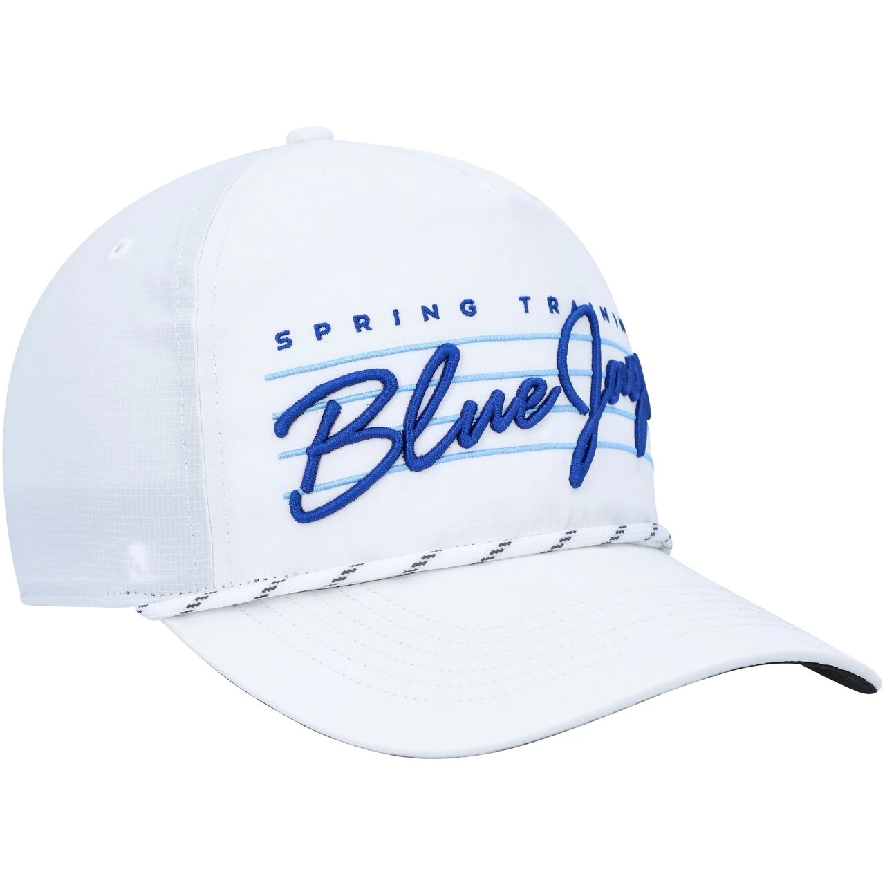 Men's Toronto Blue Jays '47 White Downburst Hitch Snapback Hat - Image 3