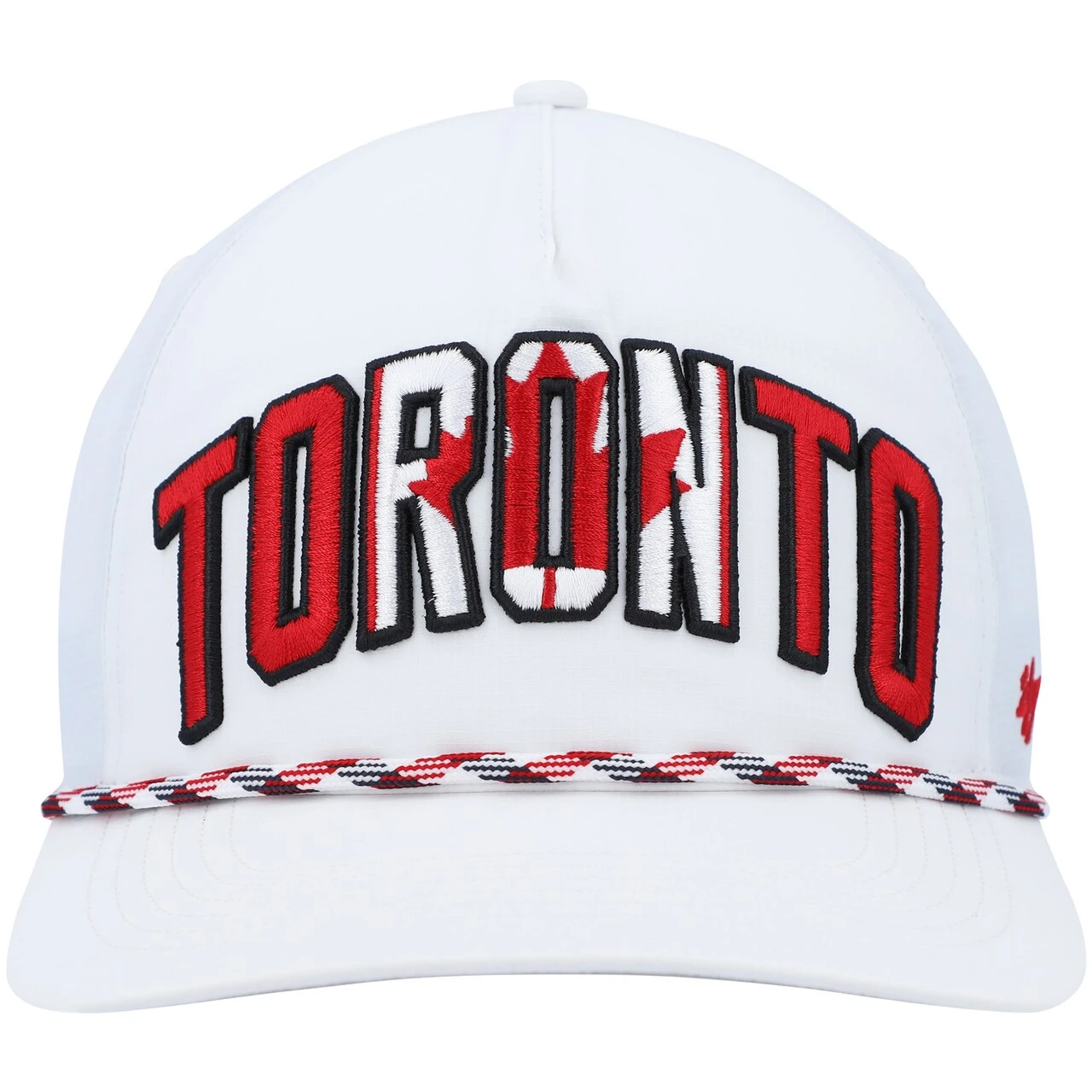 Men's Toronto Blue Jays '47 White Flag Flutter Hitch Snapback Hat - Image 2