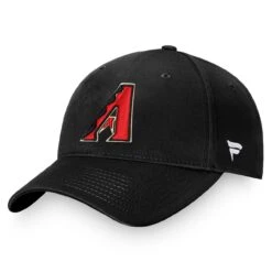 Men's Arizona Diamondbacks Fanatics Branded Black Core Adjustable Hat