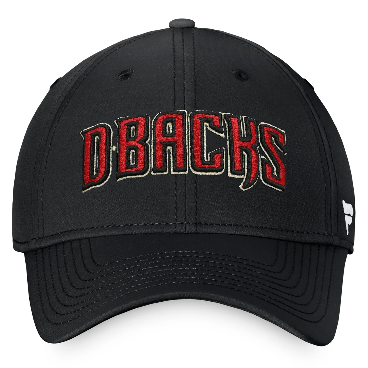 Men's Arizona Diamondbacks Fanatics Branded Black Core Flex Hat - Image 2