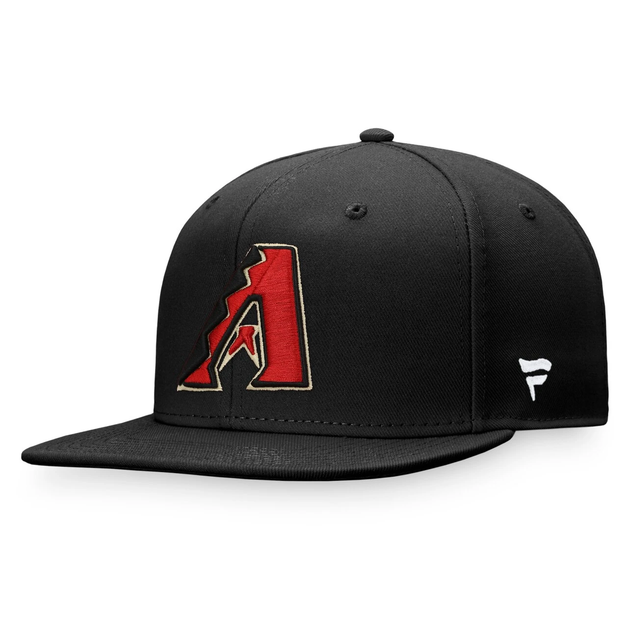 Men's Arizona Diamondbacks Fanatics Branded Black Core Snapback Hat