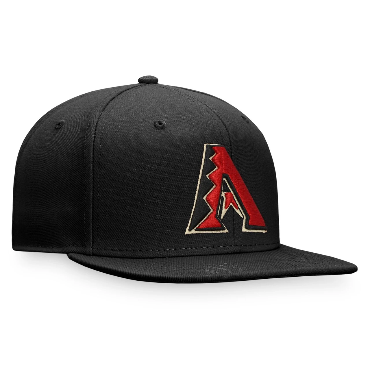 Men's Arizona Diamondbacks Fanatics Branded Black Core Snapback Hat - Image 3