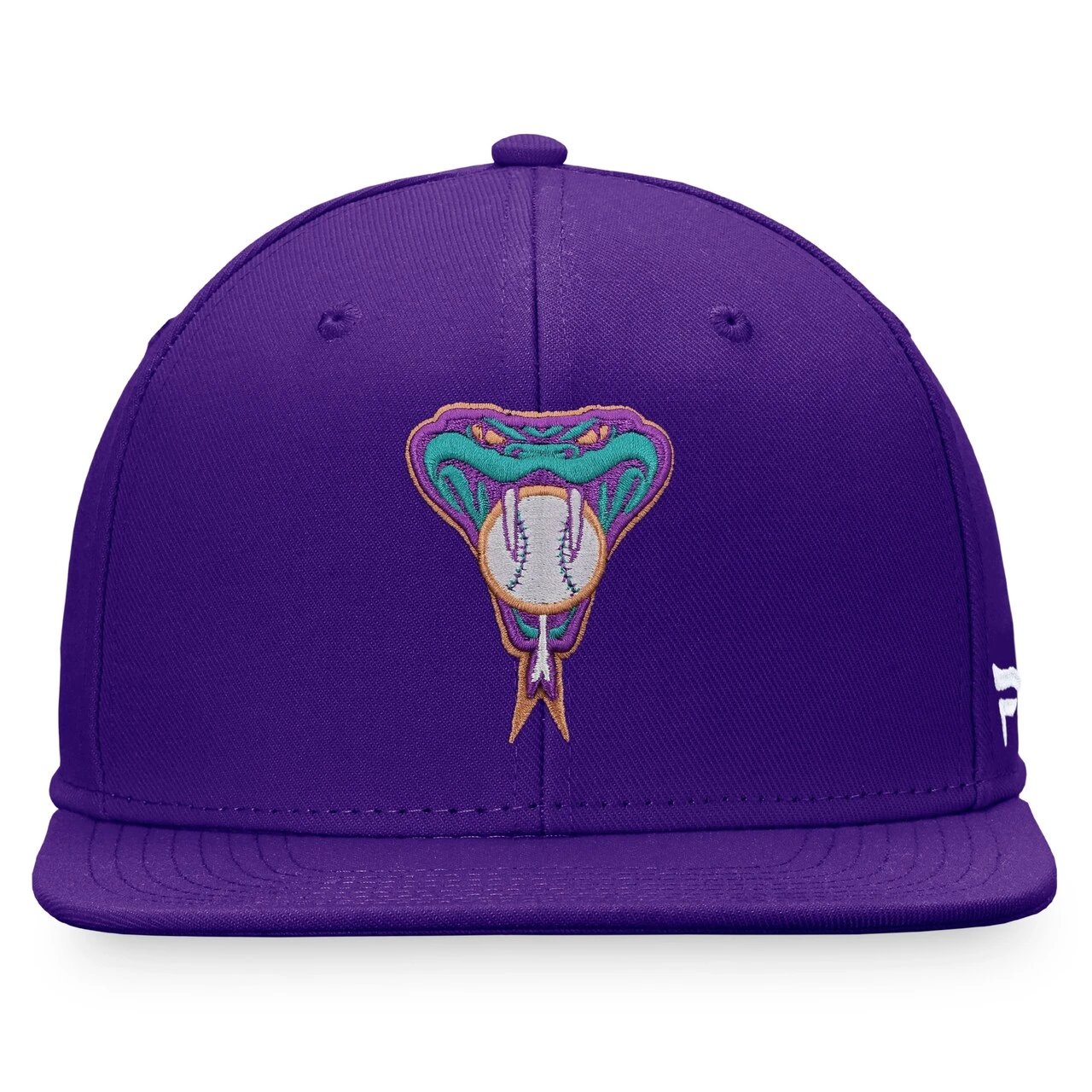 Men's Arizona Diamondbacks Fanatics Branded Purple Cooperstown Collection Core Snapback Hat - Image 2