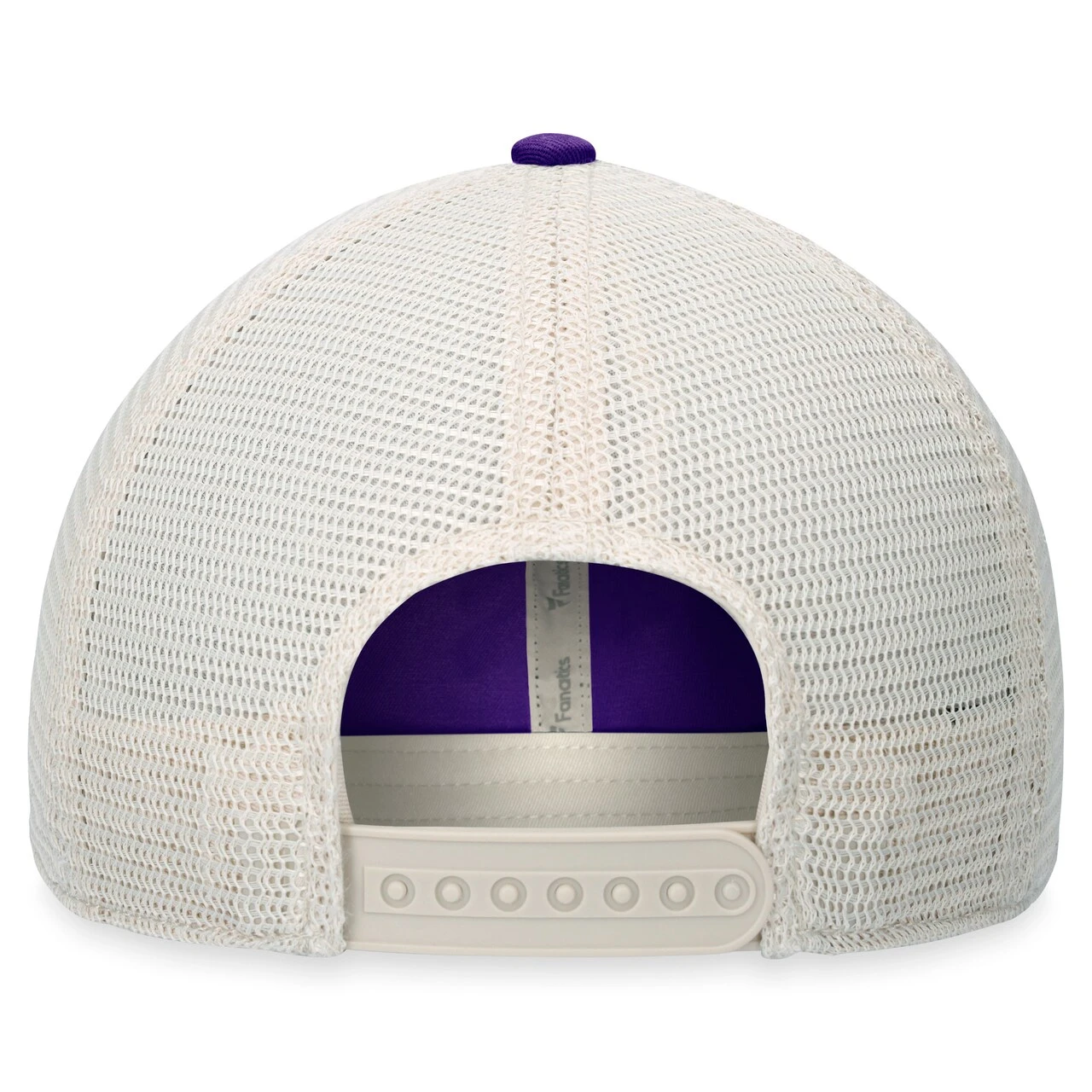 Men's Arizona Diamondbacks Fanatics Branded Purple Heritage Trucker Snapback Hat - Image 4