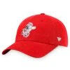 Men's Cincinnati Reds Fanatics Branded Red Cooperstown Collection Core Adjustable Hat