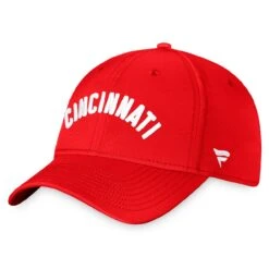 Men's Cincinnati Reds Fanatics Branded Red Cooperstown Core Flex Hat
