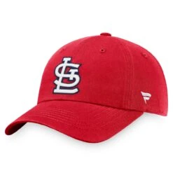 Men's St. Louis Cardinals Fanatics Branded Red Core Adjustable Hat