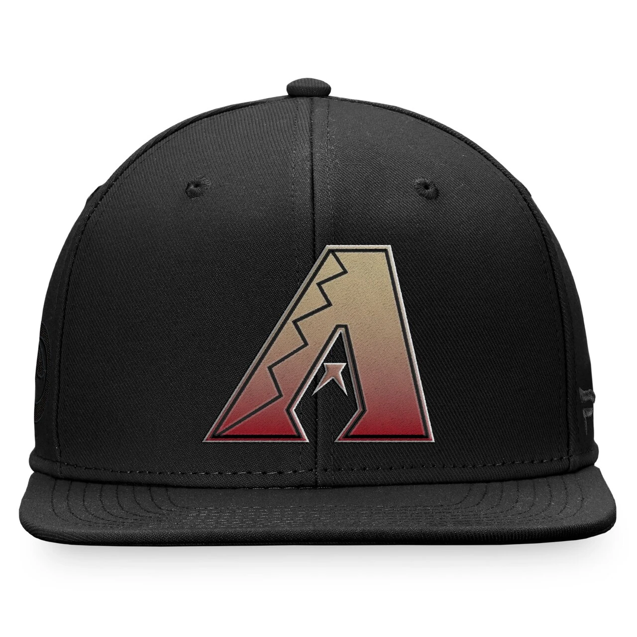Men's Arizona Diamondbacks Majestic Black Color Fade Snapback Hat - Image 2
