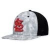 Men's St. Louis Cardinals Majestic Gray Smoke Dye Snapback Hat
