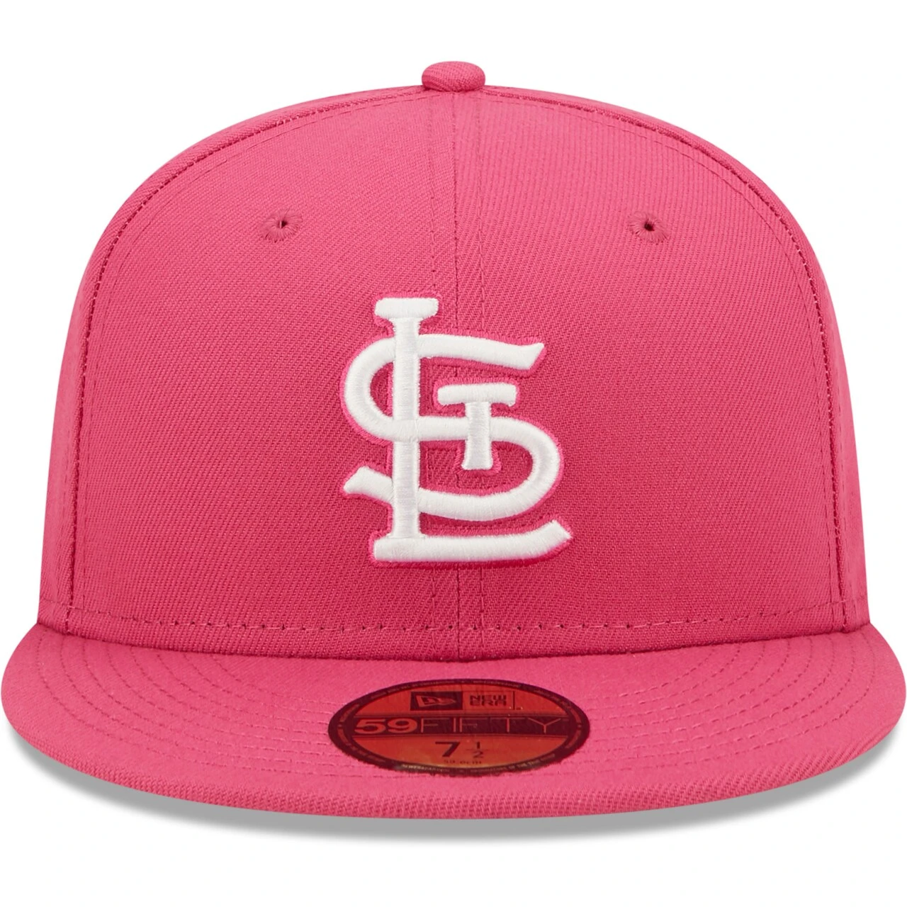 Men's St. Louis Cardinals New Era Beetroot Logo 59FIFTY Fitted Hat - Image 2