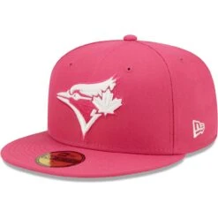 Men's Toronto Blue Jays New Era Beetroot Logo 59FIFTY Fitted Hat