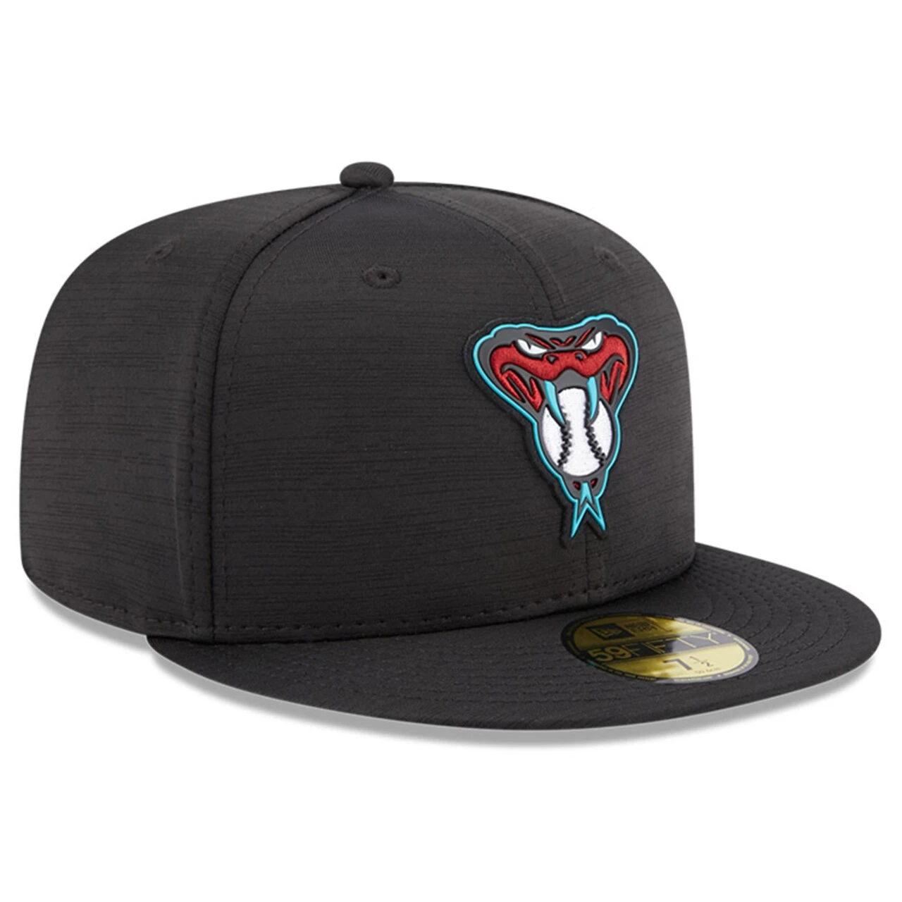Men's Arizona Diamondbacks New Era Black 2023 Clubhouse 59FIFTY Fitted Hat - Image 3