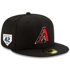 Men's Arizona Diamondbacks New Era Black 2023 Jackie Robinson Day 59FIFTY Fitted Hat