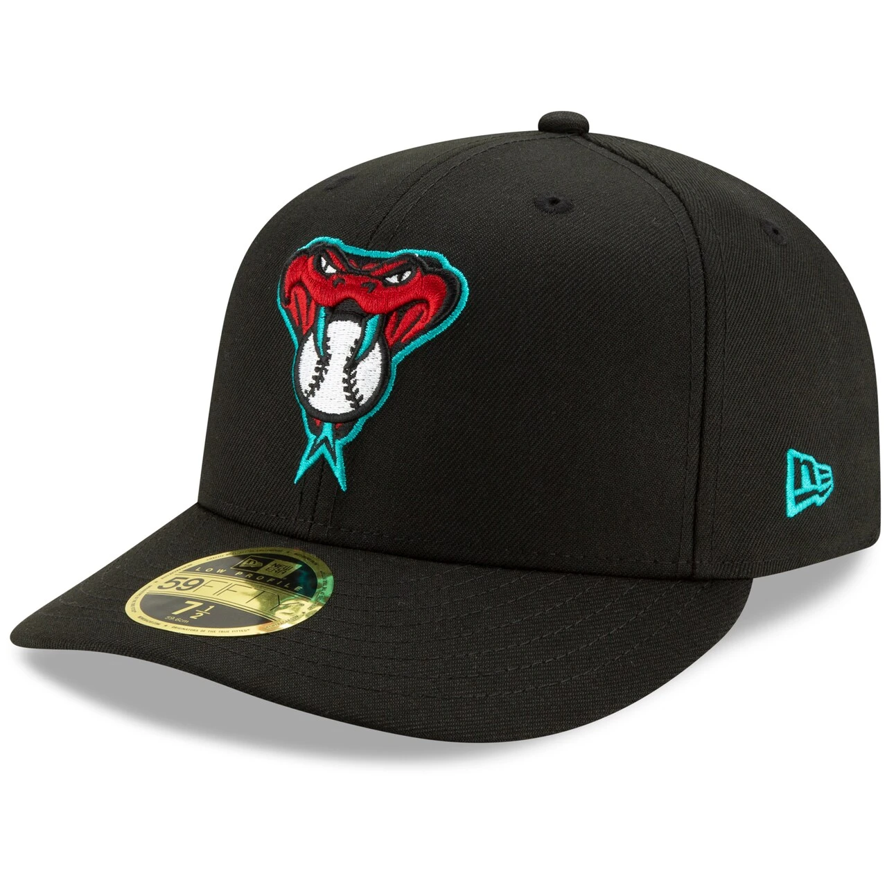 Men's Arizona Diamondbacks New Era Black Alternate Authentic Collection On-Field Low Profile 59FIFTY Fitted Hat