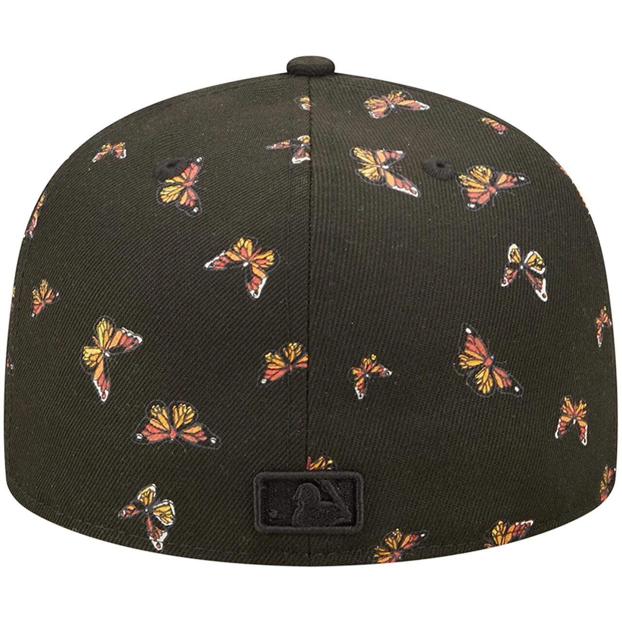 Men's Arizona Diamondbacks New Era Black Flutter 59FIFTY Fitted Hat - Image 4