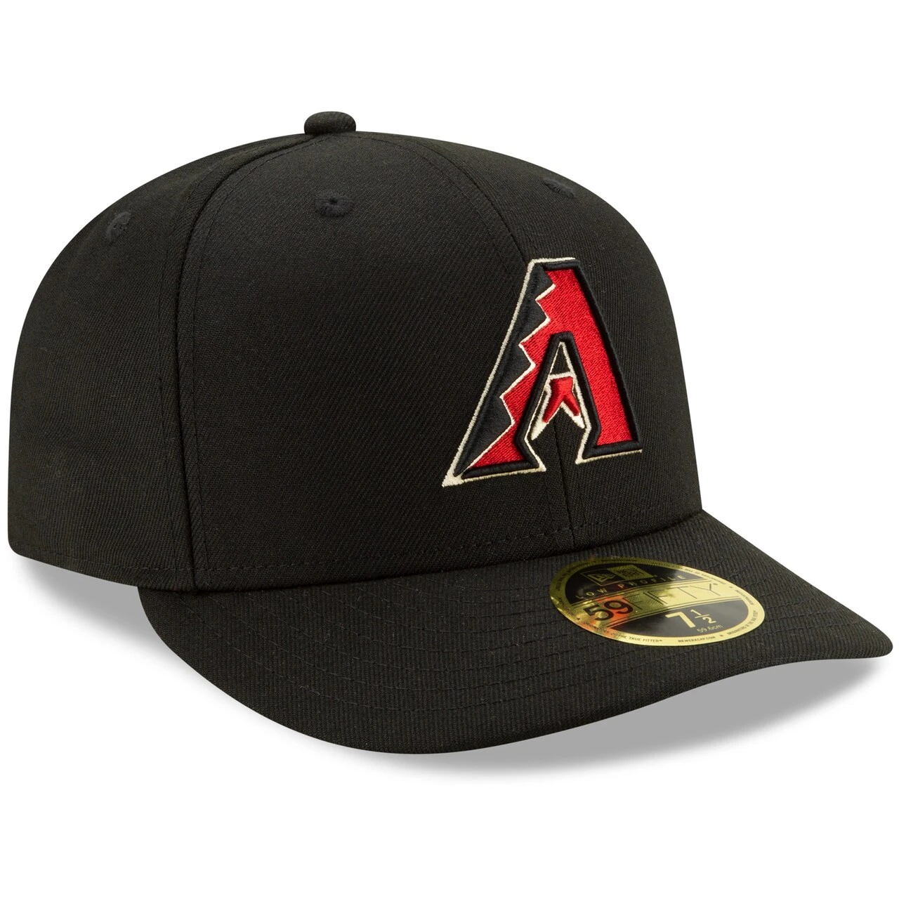 Men's Arizona Diamondbacks New Era Black Game Authentic Collection On-Field Low Profile 59FIFTY Fitted Hat - Image 3