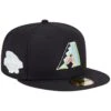 Men's Arizona Diamondbacks New Era Black Multi-Color Pack 59FIFTY Fitted Hat