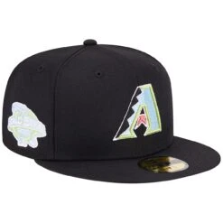Men's Arizona Diamondbacks New Era Black Multi-Color Pack 59FIFTY Fitted Hat